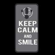 Coque  Huawei MATE 10 PRO PREMIUM Keep Calm Smile Gris