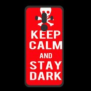 Coque  Huawei MATE 10 PRO PREMIUM Keep Calm Stay dark Rouge