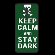 Coque  Huawei MATE 10 PRO PREMIUM Keep Calm Stay dark Vert