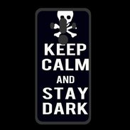 Coque  Huawei MATE 10 PRO PREMIUM Keep Calm Stay dark Noir