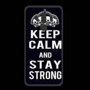 Coque  Huawei MATE 10 PRO PREMIUM Keep Calm Stay strong Noir