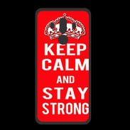 Coque  Huawei MATE 10 PRO PREMIUM Keep Calm Stay Strong Rouge