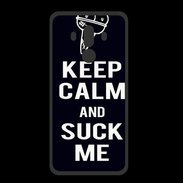 Coque  Huawei MATE 10 PRO PREMIUM Keep Calm Suck me Noir