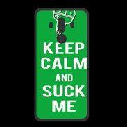 Coque  Huawei MATE 10 PRO PREMIUM Keep Calm Suck me Vert