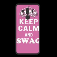 Coque  Huawei MATE 10 PRO PREMIUM Keep Calm Swag Rose