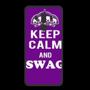 Coque  Huawei MATE 10 PRO PREMIUM Keep Calm Swag Violet
