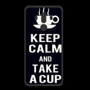 Coque  Huawei MATE 10 PRO PREMIUM Keep Calm Take a cup Noir