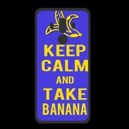 Coque  Huawei MATE 10 PRO PREMIUM Keep Calm Take Banana Bleu