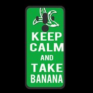 Coque  Huawei MATE 10 PRO PREMIUM Keep Calm Take Banana Vert