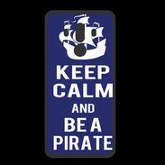 Coque  Huawei MATE 10 PRO PREMIUM Keep Calm Be a Pirate Bleu