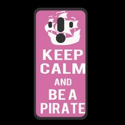 Coque  Huawei MATE 10 PRO PREMIUM Keep Calm Be a Pirate Rose