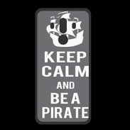 Coque  Huawei MATE 10 PRO PREMIUM Keep Calm Be a Pirate Gris