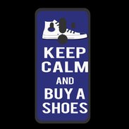Coque  Huawei MATE 10 PRO PREMIUM Keep Calm Buy Shoes Bleu