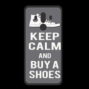 Coque  Huawei MATE 10 PRO PREMIUM Keep Calm Buy Shoes Gris