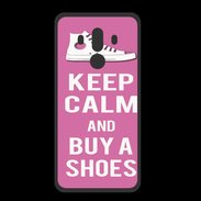 Coque  Huawei MATE 10 PRO PREMIUM Keep Calm Buy Shoes Rose