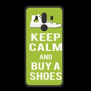 Coque  Huawei MATE 10 PRO PREMIUM Keep Calm Buy Shoes Vert Pomme