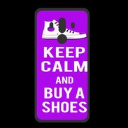 Coque  Huawei MATE 10 PRO PREMIUM Keep Calm Buy Shoes Violet