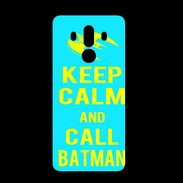 Coque  Huawei MATE 10 PRO PREMIUM Keep Calm Batman Cyan