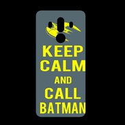 Coque  Huawei MATE 10 PRO PREMIUM Keep Calm Call Batman Gris
