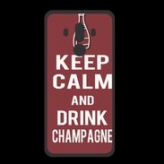 Coque  Huawei MATE 10 PRO PREMIUM Keep Calm Drink Champagne Brique
