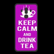 Coque  Huawei MATE 10 PRO PREMIUM Keep Calm Drink Tea Violet