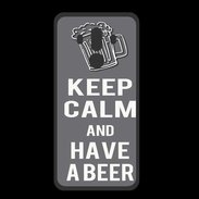 Coque  Huawei MATE 10 PRO PREMIUM Keep Calm Have a beer Gris