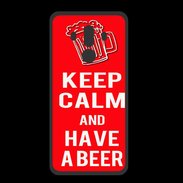 Coque  Huawei MATE 10 PRO PREMIUM Keep Calm Have a beer Rouge