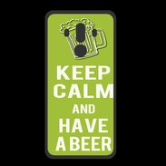 Coque  Huawei MATE 10 PRO PREMIUM Keep Calm Have a beer Vert pomme