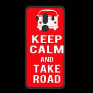 Coque  Huawei MATE 10 PRO PREMIUM Keep Calm Take Road Rouge