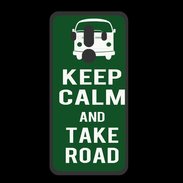 Coque  Huawei MATE 10 PRO PREMIUM Keep Calm Take road Vert