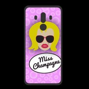 Coque  Huawei MATE 10 PRO PREMIUM Miss Champagne Blonde
