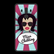 Coque  Huawei MATE 10 PRO PREMIUM Miss Clubbing Brune