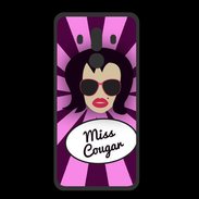 Coque  Huawei MATE 10 PRO PREMIUM Miss Cougar Brune