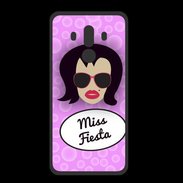 Coque  Huawei MATE 10 PRO PREMIUM Miss Fiesta Brune