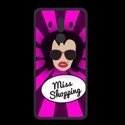 Coque  Huawei MATE 10 PRO PREMIUM Miss Shopping Brune