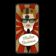 Coque  Huawei MATE 10 PRO PREMIUM Mister Business Roux