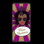 Coque  Huawei MATE 10 PRO PREMIUM Miss business Black