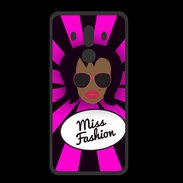 Coque  Huawei MATE 10 PRO PREMIUM Miss Fashion Black