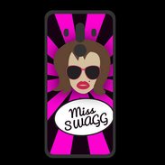 Coque  Huawei MATE 10 PRO PREMIUM Miss Swag Chatain