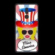 Coque  Huawei MATE 10 PRO PREMIUM Miss USA Blonde