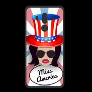 Coque  Huawei MATE 10 PRO PREMIUM Miss USA Brune