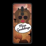 Coque  Huawei MATE 10 PRO PREMIUM Miss Guadeloupe Black