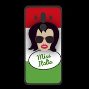 Coque  Huawei MATE 10 PRO PREMIUM Miss Italie Brune