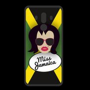 Coque  Huawei MATE 10 PRO PREMIUM Miss Jamaica Brune