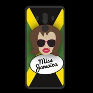 Coque  Huawei MATE 10 PRO PREMIUM Miss Jamaica Chatain