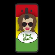 Coque  Huawei MATE 10 PRO PREMIUM Miss Rasta Chatain