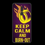 Coque  Huawei MATE 10 PRO PREMIUM Keep Calm and Burn Out violet