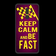 Coque  Huawei MATE 10 PRO PREMIUM Keep Calm and Be Fast Rose