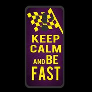 Coque  Huawei MATE 10 PRO PREMIUM Keep Calm and Be Fast Violet