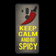 Coque  Huawei MATE 10 PRO PREMIUM Keep Calm and Be Spicy Gris